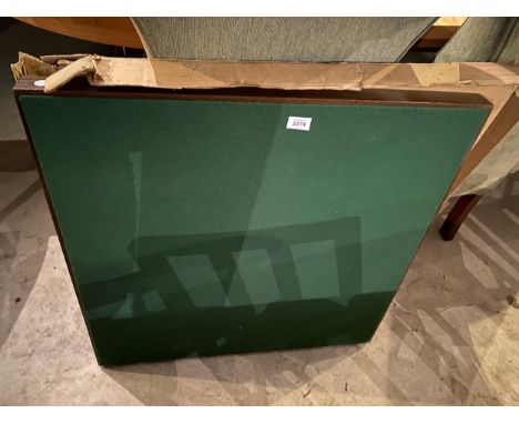 A MODERN FOLDING CARD TABLE 