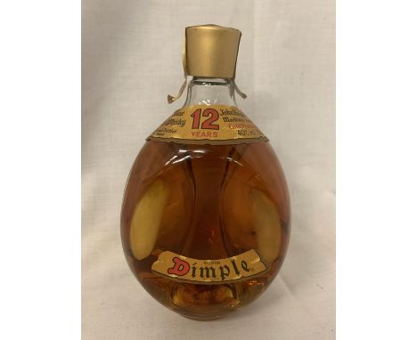 A DIMPLE 12 YEARS DELUXE SCOTCH WHISKY JOHN HAIG &amp; CO LTD MARKINCH SCOTLAND 40% VOL 75CL 