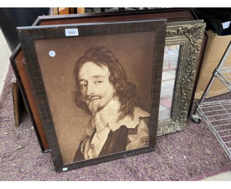 AN ASSORTMENT OF FRAMED PRINTS AND PICTURES 