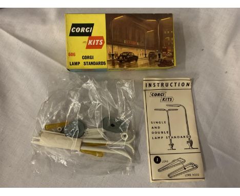 A BOXED CORGI KITS LAMP STANDARDS - NUMBER 606 