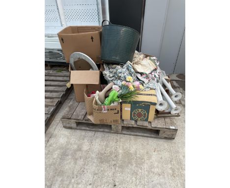 VARIOUS CLEARANCE ITEMS - MIRROR, GLASSWARE, PRINTS ETC 