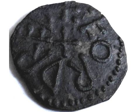 Anglo Saxon, Kings of Northumbria, AETHELRED 11 [841-50] STYCA. +EDILRED REX, cross with pellets in angles; +:FORDRED, cross 
