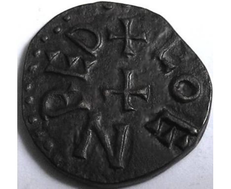 Anglo Saxon, Northumbria, WIGMUND [archbp. 837-50] STYCA. +VIGMVND . IREP, cross in centre; rev. +COENRED, cross in centre. 1