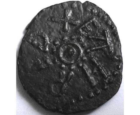 Anglo Saxon, Kings of Northumbria. AETHELRED 11 [841-50] STYCA. +EDILRED REX, 5 pellets in centre; rev. +EANRED, pellet in an