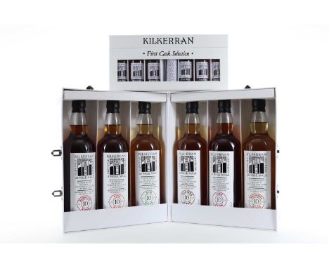 KILKERRAN LIMITED EDITION COLLECTION (6 X 70CL) AND FIRST CASK MINIATURE SELECTION (6 X 5CL) CAMPBELTOWN SINGLE MALT  Kilkerr