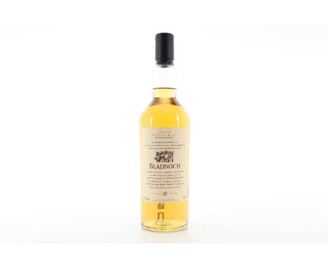 BLADNOCH 10 YEAR OLD FLORA & FAUNA LOWLAND SINGLE MALT 43% ABV / 70clBladnoch distillery, near Wigtown in Dumfries &amp; Gall