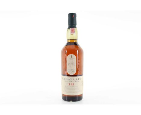 LAGAVULIN 16 YEAR OLD ISLAY SINGLE MALT  43% ABV / 70cl  The Islay distillery of Lagavulin first gained notoriety in 1862 whe