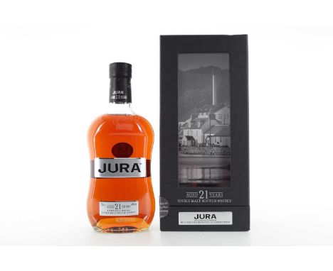 JURA 21 YEAR OLD ISLAND SINGLE MALT  44% ABV / 70cl  With deer outnumbering people by around 25 to 1, it’s surprising the isl