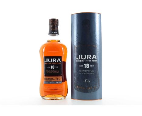 JURA 18 YEAR OLD ISLAND SINGLE MALT  44% ABV / 70cl  With deer outnumbering people by around 25 to 1, it’s surprising the isl