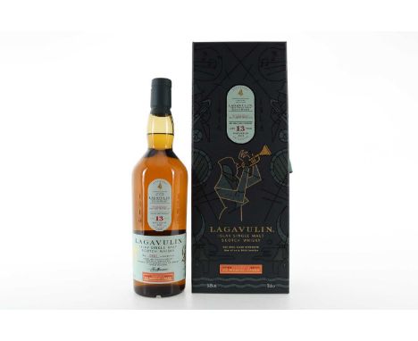 LAGAVULIN 13 YEAR OLD JAZZ FESTIVAL 2021 ISLAY SINGLE MALT  Finished in Mezcal casksBottle Number: 2813 / 300054.8% ABV / 70c