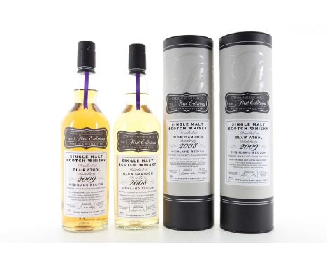 BLAIR ATHOL 2009 10 YEAR OLD FIRST EDITION AND GLEN GARIOCH 2008 10 YEAR OLD FIRST EDITION HIGHLAND SINGLE MALT  Each 46% ABV