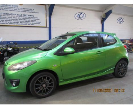 Make &amp; Model: Mazda 2 SportDate of Reg: LR59 YBTColour: Greencc: 1498MoT: 16-09-2021Fuel Type: PETROLMileage: 138kTransmi