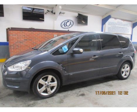 Make &amp; Model: Ford S-Max Titanium TDCI 143Date of Reg: LG59 CKJColour: Greycc: 1997MoT: 05-11-2021Fuel Type: DIESELMileag
