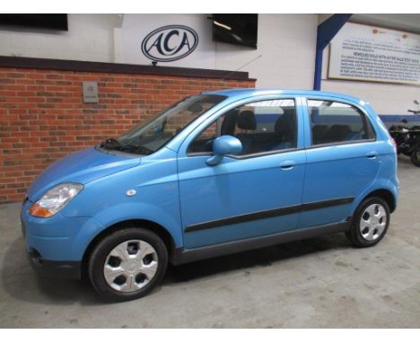 Make &amp; Model: Chevrolet Matiz SE PlusDate of Reg: LM09 MZEColour: Bluecc: 995MoT: 07-06-2021Fuel Type: PETROLMileage: 58k