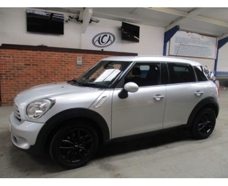 Make &amp; Model: Mini Countryman Cooper DDate of Reg: YB62 HJJColour: Silvercc: 1598MoT: 16-07-2021Fuel Type: DIESELMileage: