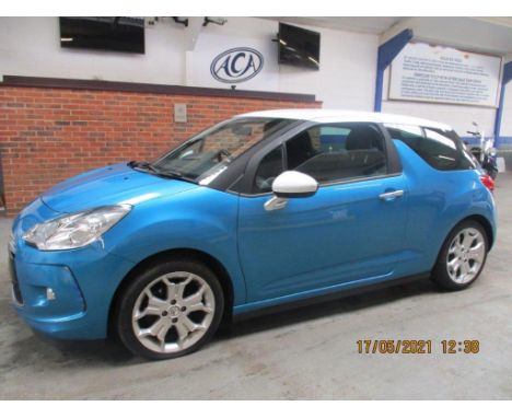 Make &amp; Model: Citroen DS3 D Style HDI 90Date of Reg: VO11 FVKColour: Bluecc: 1560MoT: 14-02-2022Fuel Type: DIESELMileage: