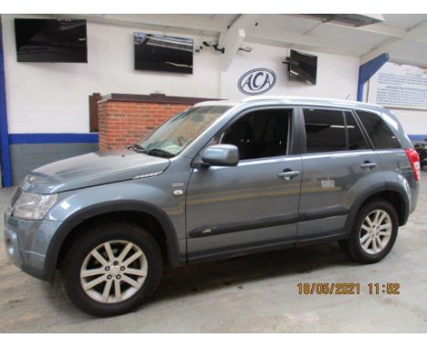Make &amp; Model: Suzuki Grand Vitara X-EC DDate of Reg: VO08 BWHColour: Greycc: 1870MoT: 13-04-2022Fuel Type: DIESELMileage: