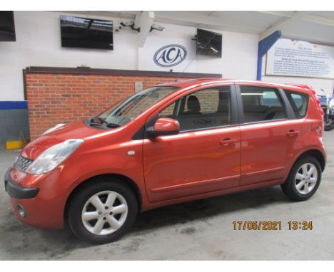 Make &amp; Model: Nissan Note SEDate of Reg: SL07 TKAColour: Orangecc: 1598MoT: 26-03-2022Fuel Type: PETROLMileage: 74kTransm