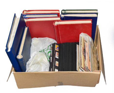 Accumulation of many hundreds of mint and used stamps, the balance of a thematic collection with a beautifully illustrated an