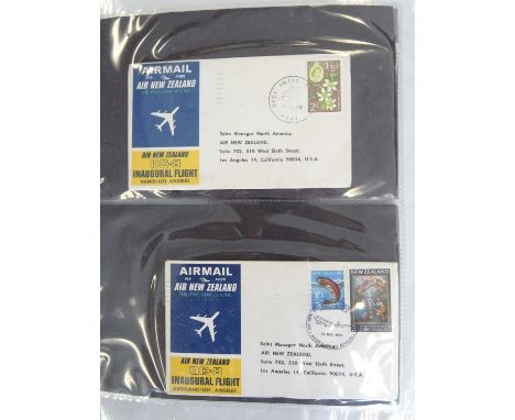 A binder of 85 flight covers, including a great section of KGV with 1933 G.W.R. Air Mail label tied on cover, June 1934 Rocke