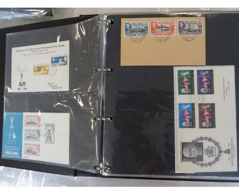 A plastic tub and five large stockbooks of new issues to 2010 with the sets as singles and plate/traffic-light blocks, along 