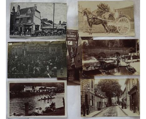 Three Albums, Two Small and One Very Large, All Original and from a One Family Collection containing many hundreds of cards w