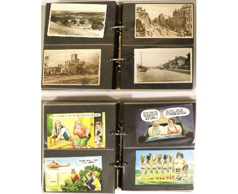 Twenty Five Modern Albums Containing a Mix of Older &amp; Modern Cards. Several albums from Ibiza, Turkey etc from the late 1
