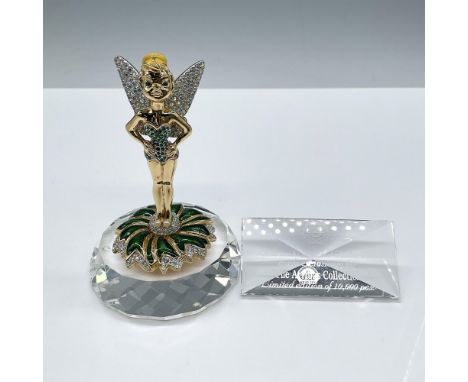 Limited edition. Gorgeous and intricate detailed figure of the beloved character in gold tone covered with hand set Swarovski
