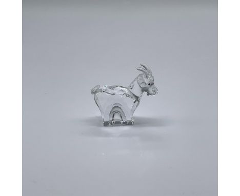 Part of the Chinese Zodiacs collection. Clear crystal figure of a horse with black eyes. Chinese Years of the Horse include: 