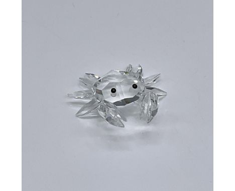 Originally part of the South Sea collection, and later moved to the Aquatic World collection. A clear crystal crab with frost