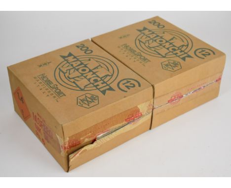 Four hundred 12 bore Maionchi M-Speed 36g nickel plated 6 shot cartridges, all sealed in original boxes.&nbsp;PLEASE NOTE THA
