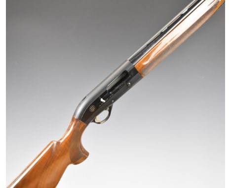 Beretta AL 391&nbsp;Urika 12 bore 3-shot semi-automatic shotgun with named and engraved action, chequered semi-pistol grip an