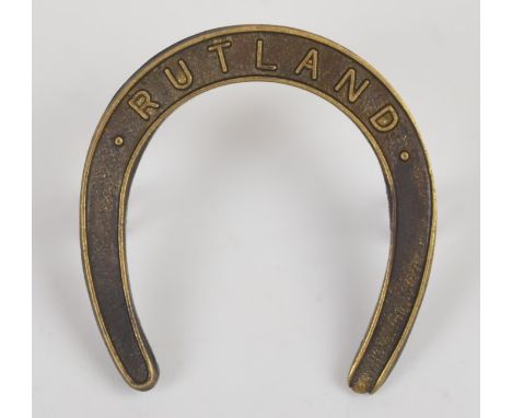British Army WW2 Rutland Home Guard cap badge