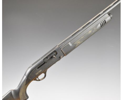 Hatsan Escort Magnum 12 bore 3-shot semi-automatic shotgun with composite stock, chequered semi-pistol grip and forend, vente