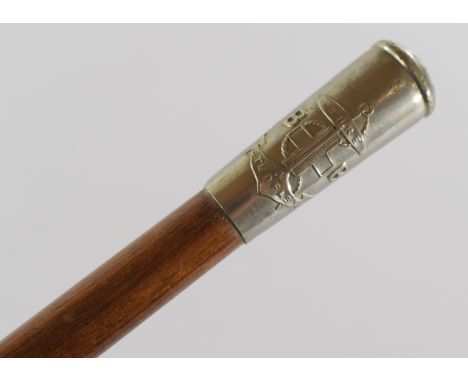 Boys Brigade swagger stick with BB cypher to top