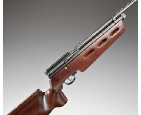SMK QB78 Match .177 CO2 target air rifle with raised cheek piece, skeleton stock and scope rail, NVSN.  PLEASE NOTE:- Before 