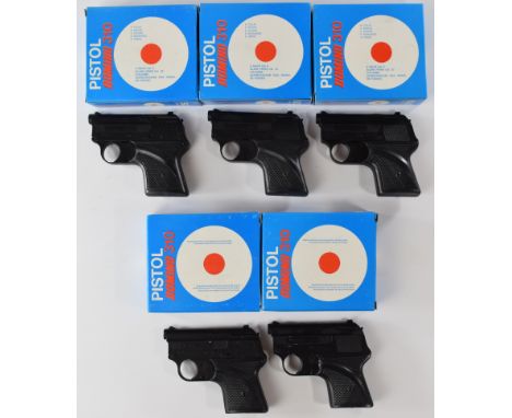Five SGS Domino 310 starting pistols, all in original boxes.  PLEASE NOTE:- Before bidding please ensure that you are fully a