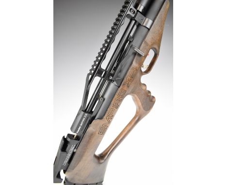 Kral Puncher Empire XS .177 PCP carbine air rifle with textured pistol grip and scope rail, serial number 633-G22HK-13722, in