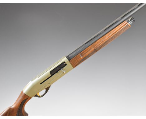 ATA Neo 12 bore 3-shot semi-automatic shotgun with textured semi-pistol grip and forend, named lock, vented rib and 30 inch m