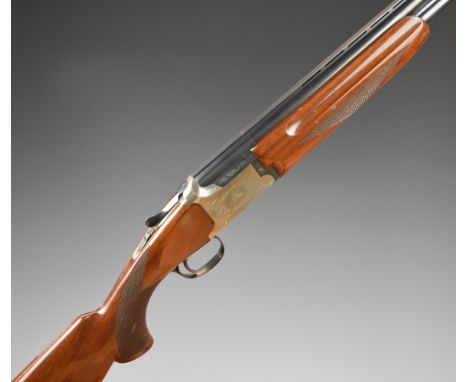 Winchester 101 XTR Lightweight 12 bore over and under ejector shotgun with engraved scenes of birds to the locks and undersid