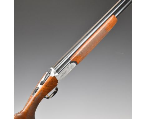 Sabatti&nbsp;Falcon 12 bore over and under ejector shotgun&nbsp;with engraved locks, underside, trigger guard, top plate and 