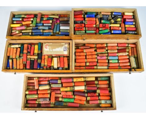 Approximately two hundred and fifty mainly paper and cased collector's shotgun cartridges including John H Gill &amp; Sons of