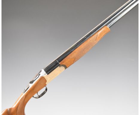 Lincoln Premier 20 bore over and under ejector shotgun with engraved scenes of birds to the locks, engraved hare to the named