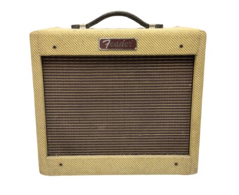 Fender Bronco-Amp guitar amplifier, serial no. CR T-000804, L34cm