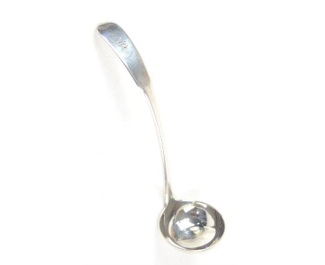 Scottish provincial Dundee silver sauce ladle by William Constable c1810
