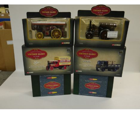 Six boxed ltd edn Corgi Vintage Glory of Steam to include 2 x Premium Edition (CC20201 &amp; CC20204), 80001, 80202, 80105 &a