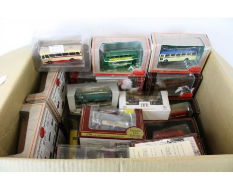 36 x Boxed Exclusive First Editions EFE diecast models to include 26503 Bristol Utility Bus, 24321 BET AEC Reliance Coach, 23