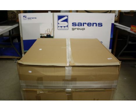 A Sarens SGC120 scale model crane in boxed and unbuilt condition, outer ring diameter of 767 mm, a boom length of 2600 mm and