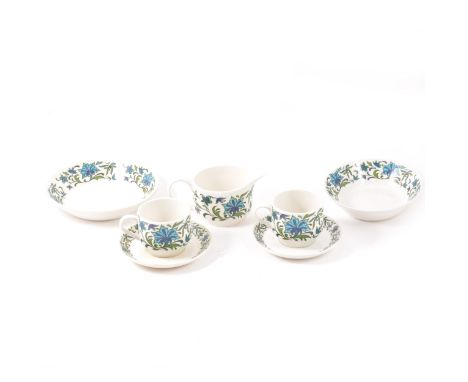 A Midwinter earthenware table service, Spanish Garden pattern.