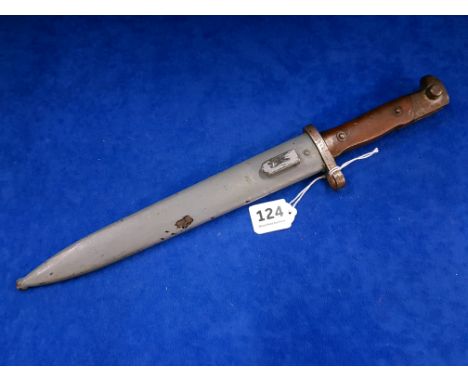 A RARE EXAMPLE OF AN M1904 (IRISH) MANNLICHER KNIFE BAYONET WHICH MATCHED THE STEYR RIFLES MANUFACTURED BY THE AUSTRIAN STEYR